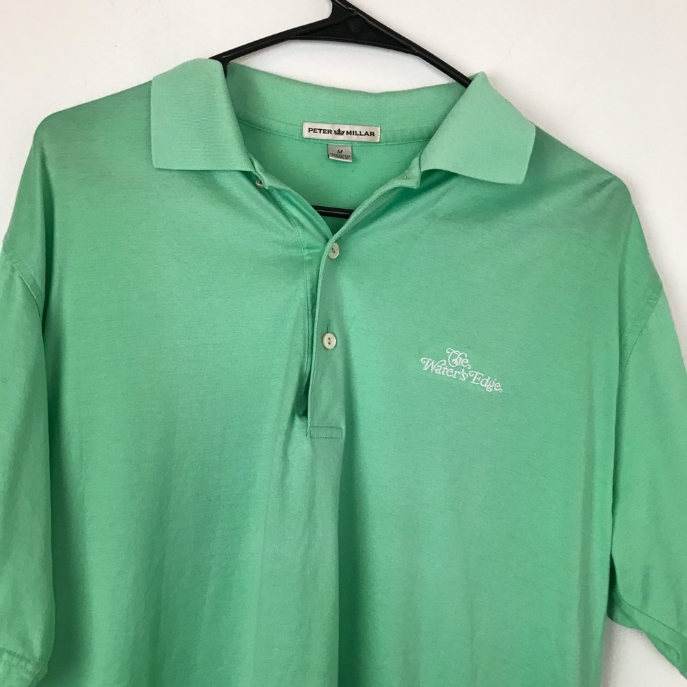 Peter Millar Green Waters Edge Polo View 2